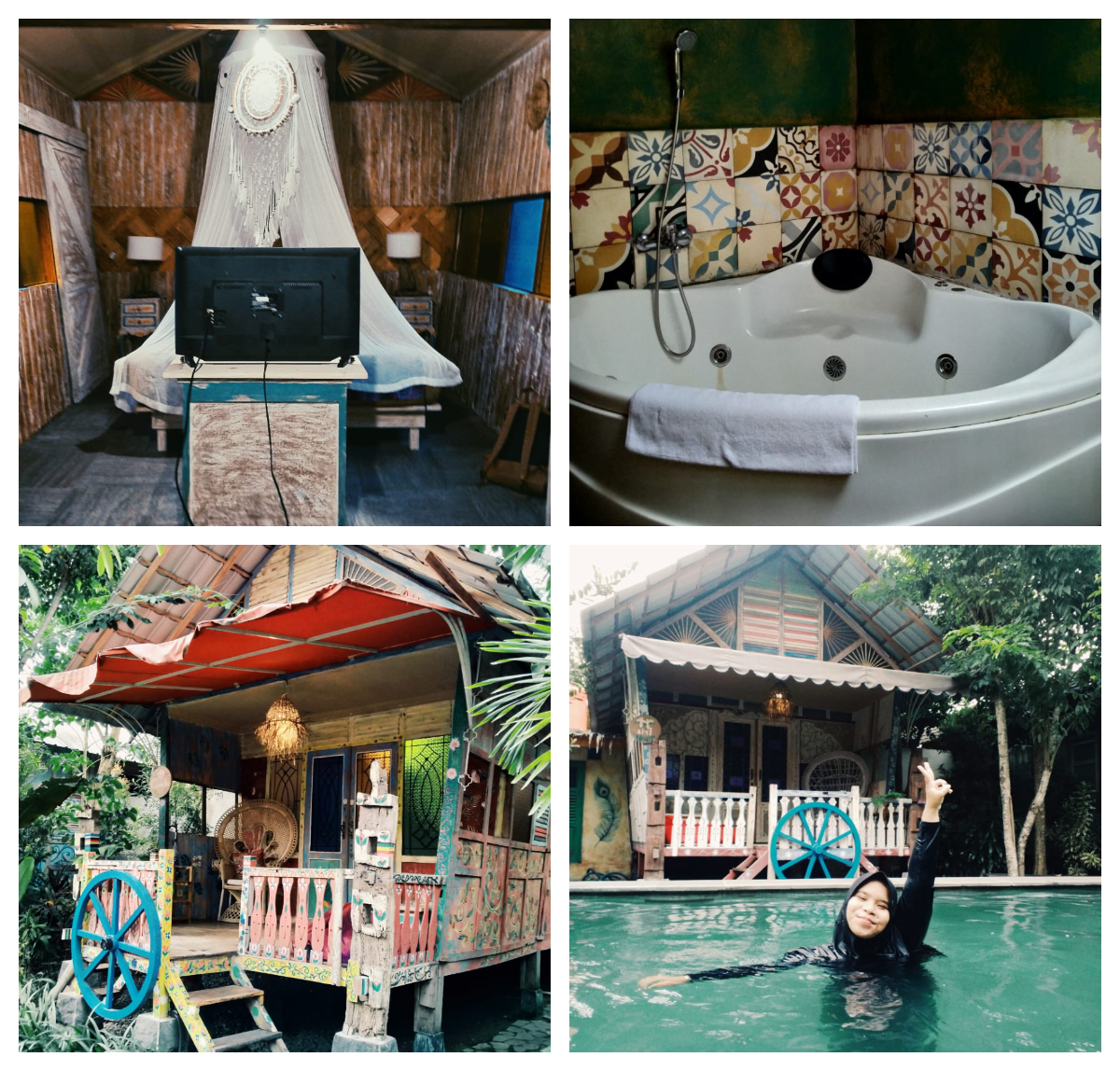 [Review] Laluna Resort, Penginapan Unik Bergaya Interior Ala Gipsy